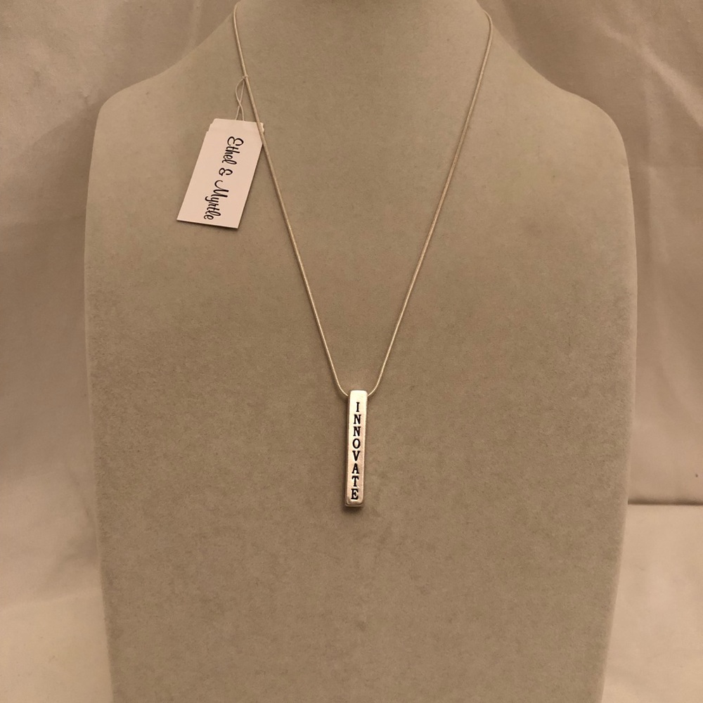 ‼️SOLD‼️ Innovate, Inspire, Create, Dream Necklace